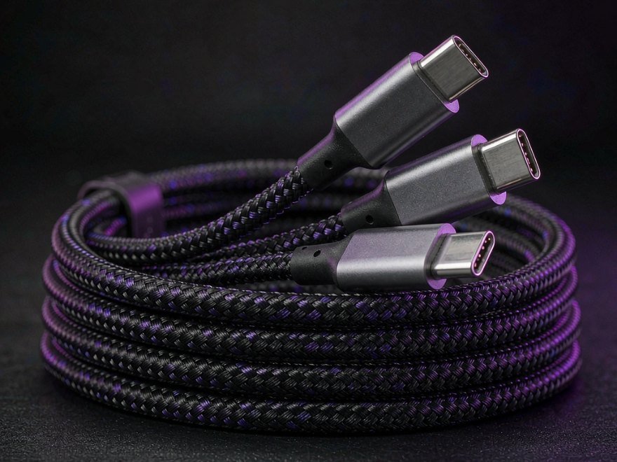 Braided USB-C cables