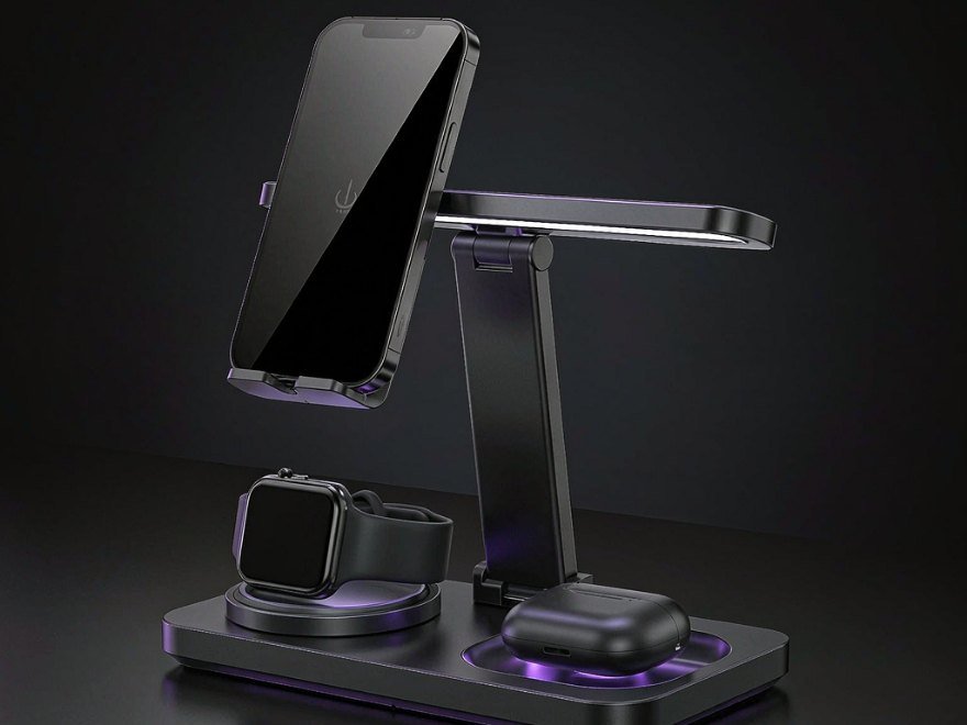 3-in-1 wireless charging stand